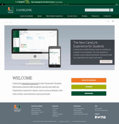 The New CaneLink Experience for Students | University of Miami The New CaneLink Experience for Students | University of Miami