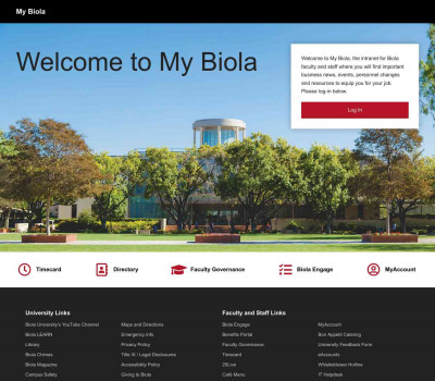 My Biola | My Biola | Biola University My Biola | My Biola | Biola University