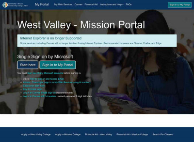Portal | WVMCCD - West Valley - Mission Community College ... Portal | WVMCCD - West Valley - Mission Community College ...