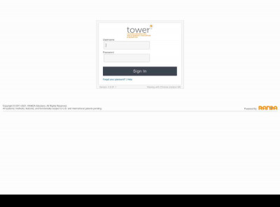 RANDA Tower Login Page RANDA Tower Login Page