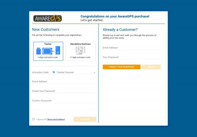 AwareGPS: Activate Your Devices AwareGPS: Activate Your Devices
