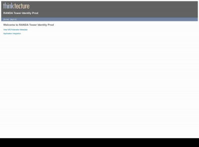 TOWER - Randa SSO Mobile Login Page TOWER - Randa SSO Mobile Login Page