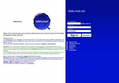 Safe-mail.net Safe-mail.net