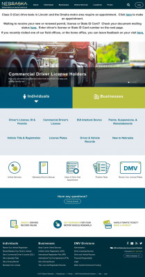 Online Services | Nebraska Department of Motor Vehicles Online Services | Nebraska Department of Motor Vehicles