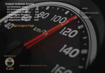 iCafe Internet Service Provider iCafe Internet Service Provider