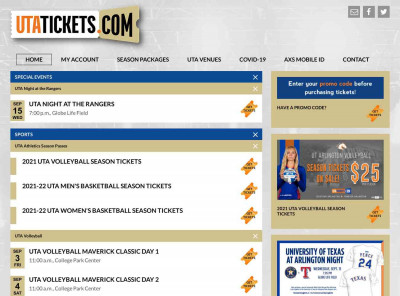 UTATICKETS.com - The University of Texas at Arlington UTATICKETS.com - The University of Texas at Arlington