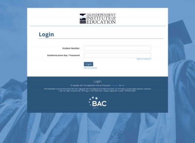 IIE | Log in IIE | Log in