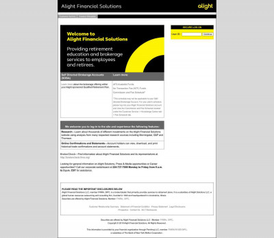 Alight Financial Solutions - Welcome Alight Financial Solutions - Welcome