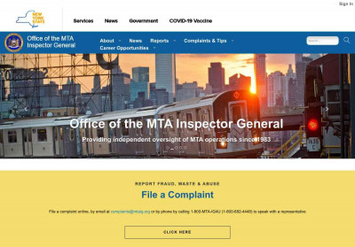 Office of the MTA Inspector General Office of the MTA Inspector General