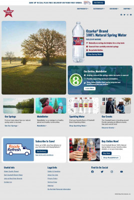 Bottled Water | Ozarka® Brand 100% Natural Spring Water Bottled Water | Ozarka® Brand 100% Natural Spring Water