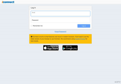 iConnect: Log in iConnect: Log in