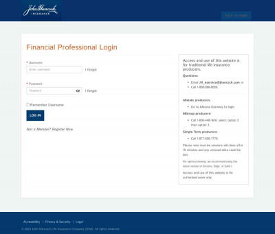 Login - John Hancock Login - John Hancock