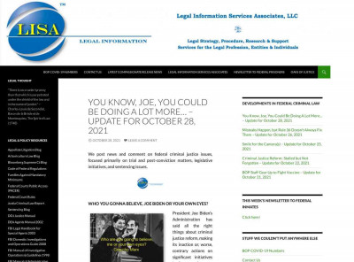 Newsletter to Federal Prisoners - Legal Information Services ... Newsletter to Federal Prisoners - Legal Information Services ...