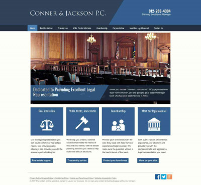 Contact Conner & Jackson P.C. Waycross | 912-283-4394 Contact Conner & Jackson P.C. Waycross | 912-283-4394