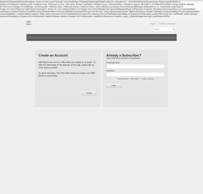 H&R Block: Login H&R Block: Login