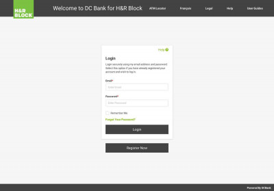 DC Bank for H&R Block DC Bank for H&R Block