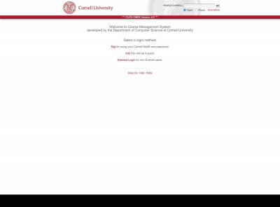 Cornell CMS - Cornell University Cornell CMS - Cornell University