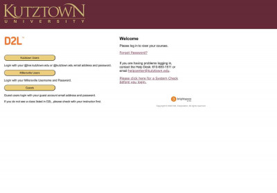 Kutztown University of Pennsylvania Online Courses Kutztown University of Pennsylvania Online Courses