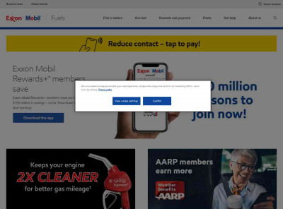 Exxon Mobil Rewards+™ program = savings Exxon Mobil Rewards+™ program = savings
