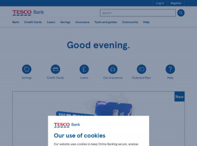 Tesco Bank - Credit Cards, Loans and Insurance - Personal ... Tesco Bank - Credit Cards, Loans and Insurance - Personal ...