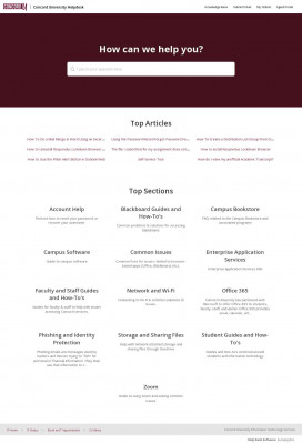 How to Access Your Student E-Mail - Concord University Help ... How to Access Your Student E-Mail - Concord University Help ...