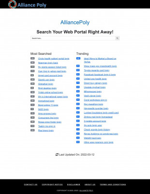 Apply2jobs login - Search The Official Login Page - Alliance Poly Apply2jobs login - Search The Official Login Page - Alliance Poly