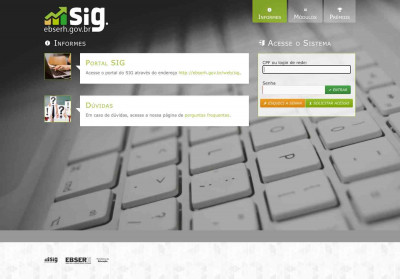 SIG - Sistema de Informações Gerenciais | Ebserh SIG - Sistema de Informações Gerenciais | Ebserh