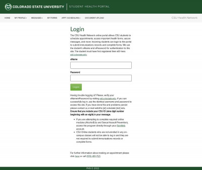 Logon - Colorado State University Logon - Colorado State University