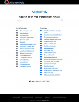 Apply2jobs login - Search The Official Login Page - Alliance Poly Apply2jobs login - Search The Official Login Page - Alliance Poly
