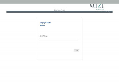 Employee Portal By Mize CPAs Inc. Employee Portal By Mize CPAs Inc.