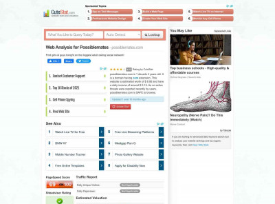 Possiblemates : PossibleMates.com - The #1 Adult ... Possiblemates : PossibleMates.com - The #1 Adult ...