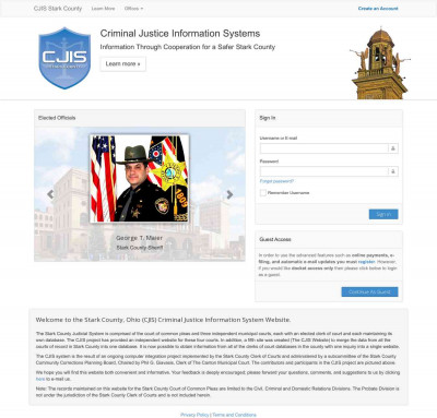 Create an Account - CJIS Stark County Create an Account - CJIS Stark County