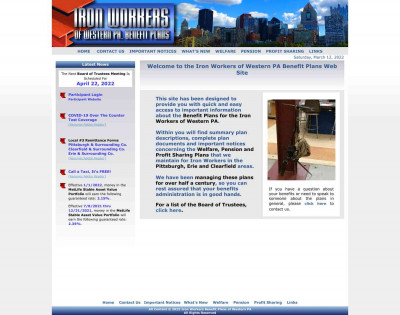 Iron Workers of Western PA Profit Sharing Plan Iron Workers of Western PA Profit Sharing Plan