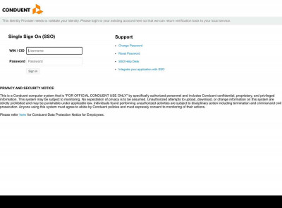 Conduent Connect Login Conduent Connect Login