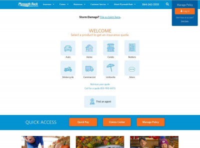 Manage Your Policy Online – Plymouth Rock Assurance Manage Your Policy Online – Plymouth Rock Assurance