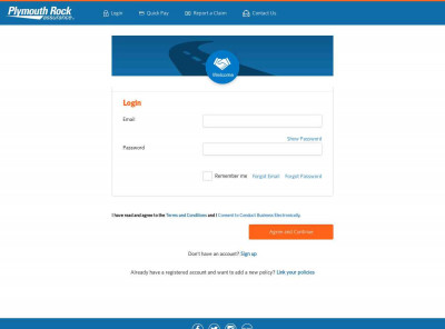 Welcome to Plymouth Rock eService Welcome to Plymouth Rock eService
