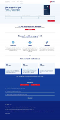 U.S. Bank Cash+ Visa | Login | Activate 5% Categories U.S. Bank Cash+ Visa | Login | Activate 5% Categories