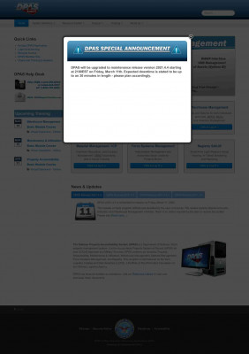 DPAS Support - Home DPAS Support - Home