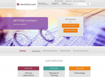 Marshfield Labs, Clinical, Reference, Veterinary and ... Marshfield Labs, Clinical, Reference, Veterinary and ...