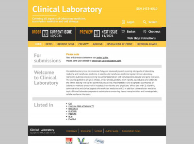 Clinical Laboratory Clinical Laboratory