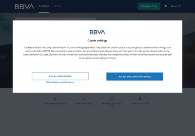 BBVA Net, our online banking service for individuals BBVA Net, our online banking service for individuals
