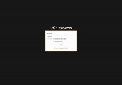 TCAdmin - End of Reality Game & Voice Server Control Panel ... TCAdmin - End of Reality Game & Voice Server Control Panel ...