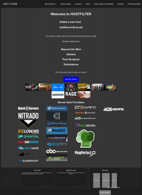 All games - Server Host Providers All games - Server Host Providers