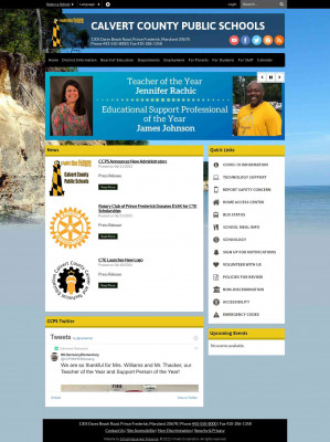 Instruction Program Information - Calvert County Public Schools Instruction Program Information - Calvert County Public Schools