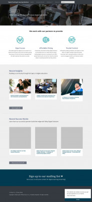 Digital Teaching & Learning Solutions: Home Page Digital Teaching & Learning Solutions: Home Page