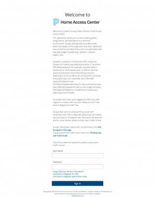 Login - Calvert County Public Schools Login - Calvert County Public Schools