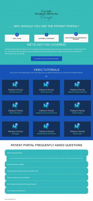 Calvert Internal Medicine Group - Patient Portal Calvert Internal Medicine Group - Patient Portal
