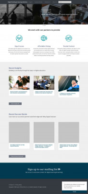 Digital Teaching & Learning Solutions: Home Page Digital Teaching & Learning Solutions: Home Page