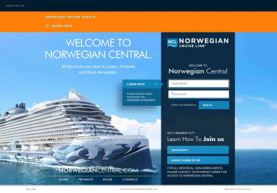 Travel Agent Portal - Norwegian Cruise Line Travel Agent Portal - Norwegian Cruise Line