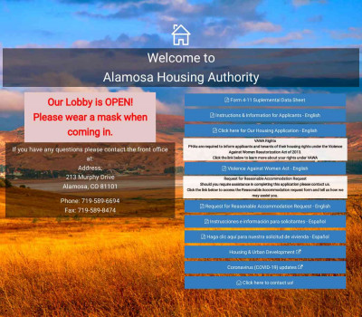 Alamosa Housing Authority - Home Alamosa Housing Authority - Home